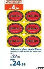 Sam's Club Phebo - sabonete glicerinado oferta