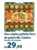 Sam's Club Caipira - ovo caipira galinha livre de gaiola oferta