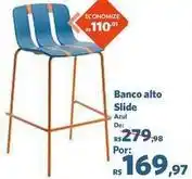 Sam's Club Banco alto slide oferta