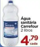 Carrefour Carrefour - água sanitária oferta