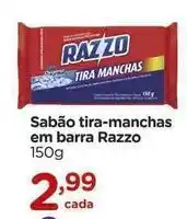 Carrefour Razzo - sabão tira-manchas em barra oferta