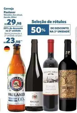 Sam's Club Paulaner - cerveja oferta