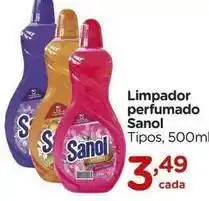 Carrefour Sanol - limpador perfumado oferta