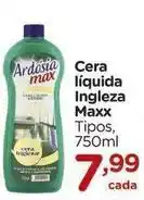 Carrefour Max - cera líquida ingleza maxx oferta