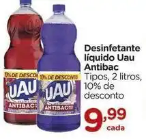 Carrefour Uau - desinfetante líquido oferta