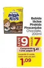 Carrefour Piracanjuba - bebida láctea pirakids oferta