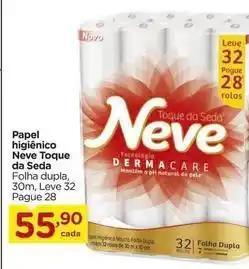Carrefour Neve - papel higiênico oferta