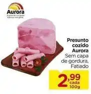 Carrefour Aurora - presunto cozido oferta