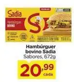 Carrefour Sadia - hambúrguer bovino oferta