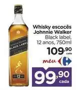 Carrefour Johnnie walker - whisky escoces oferta
