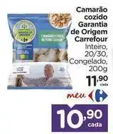 Carrefour Carrefour - camarão cozido garantia de origem oferta