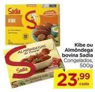 Carrefour Sadia - kibe ou almondega bovina oferta