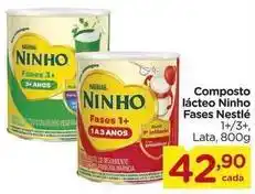 Carrefour Nestlé - composto lácteo ninho fases oferta