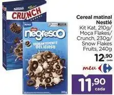 Carrefour Nestlé - cereal matinal oferta