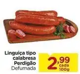 Carrefour Perdigão - linguiça tipo calabresa oferta