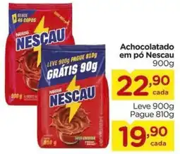 Carrefour Achocolatado em pó Nescau oferta