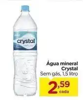 Carrefour Crystal - água mineral oferta