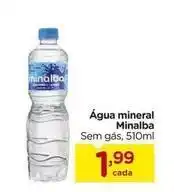 Carrefour Minalba - água mineral oferta