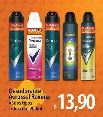 Atacadão Rexona - desodorante aerossol oferta