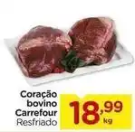 Carrefour Carrefour - coração bovino oferta