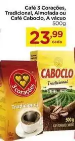 Carrefour Caboclo - café tradicional, almofada ou café oferta