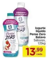 Carrefour Batavo - logurte líquido pense zero oferta