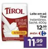 Carrefour Tirol - leite em pó oferta
