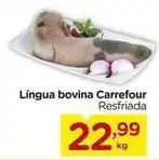 Carrefour Carrefour - lingua bovina oferta
