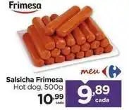 Carrefour Frimesa - salsicha oferta