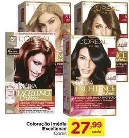 Carrefour L'oréal - coloração imedia excellence oferta