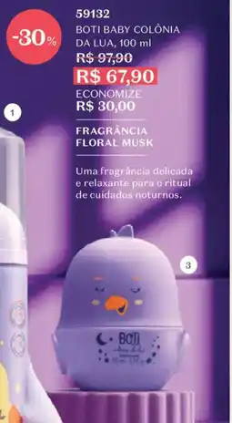 O Boticário Boti baby colônia da lua, oferta