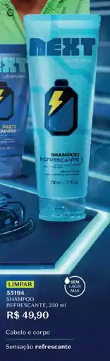 O Boticário Shampoo refrescante, oferta