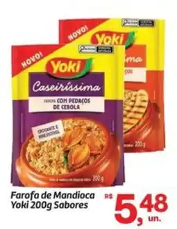 Fort Atacadista Farofa de Mandioca Yoki Sabores oferta