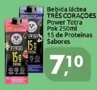 Supermercados Nori Bebida láctea TRÉS CORAÇÕES Power Tetra oferta