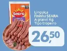 Supermercados Nori Linguiça fininha seara tipo tropeiro oferta