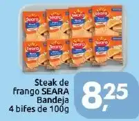 Supermercados Nori Steak de frango seara bandeja oferta