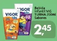 Supermercados Nori Bebida infantil vig turma sabores oferta