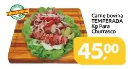 Supermercados Nori Carne bovina temperada kg para churrasco oferta