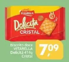 Supermercados Nori Biscoito doce vitarella delicita cristal oferta