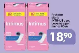 Supermercados Nori Protetor diário intimus days oferta
