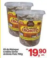 Fort Atacadista Pé de moleque crokito antonio pote 700g oferta