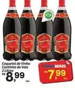 Fort Atacadista Vale - coquetel de vinho cantinho do oferta