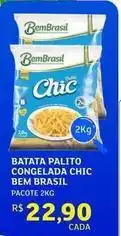 Assaí Atacadista Bem brasil - batata palito congelada chic oferta