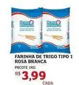 Assaí Atacadista Rosa branca - farinha de trigo tipo 1 oferta
