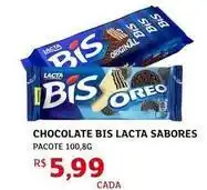 Assaí Atacadista Lacta - chocolate bis oferta