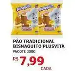 Assaí Atacadista Bisnaguito - pão tradicional bisnaguito plusvita oferta