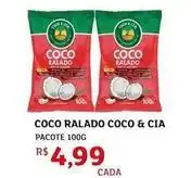 Assaí Atacadista Pacote - coco ralado coco & cia oferta