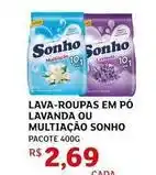 Assaí Atacadista Sonho - lava-roupas em po lavanda ou multiação oferta