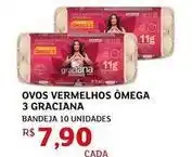Assaí Atacadista Ômega - ovos vermelhos omega 3 graciana oferta