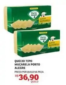 Assaí Atacadista Porto alegre - queijo tipo muçarela oferta